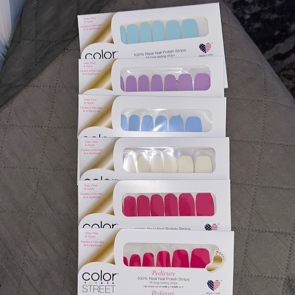 Colorstreet solid color bundle - new never opened